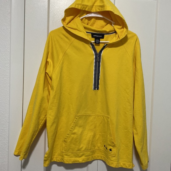 NortonStudio Pullover Yellow Hoodie | Unisex Size Large - Picture 5 of 6